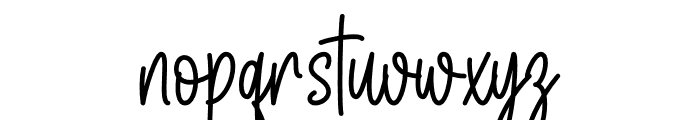 Mistery Nightmare Font LOWERCASE