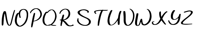 Mistery Regular Font UPPERCASE