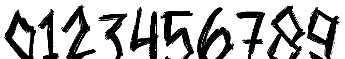 MisticaBrush-Regular Font OTHER CHARS