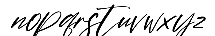 Mistical Italic Font LOWERCASE