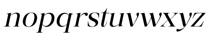 Misticaly-Italic Font LOWERCASE