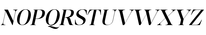 Misticaly Medium Italic Font UPPERCASE