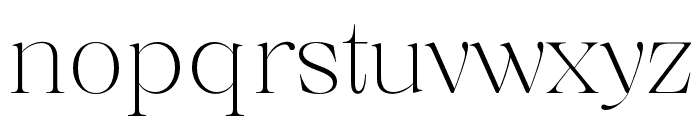 Misticaly-Thin Font LOWERCASE