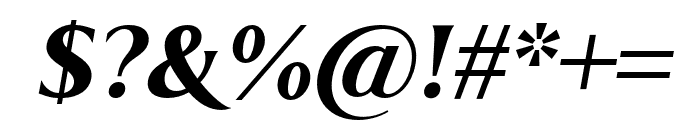 MistleItalic-Bold Font OTHER CHARS