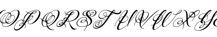 Mistletoe Magic Italic Font UPPERCASE