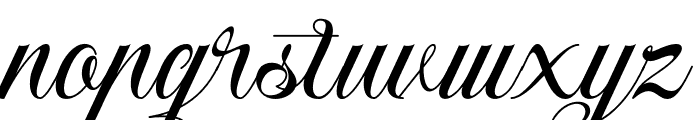 Mistletoe Magic Font LOWERCASE