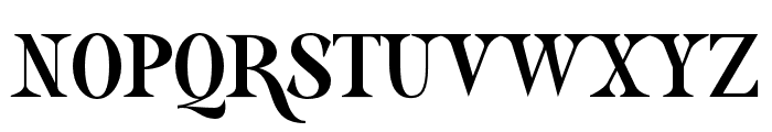 Mistont-Regular Font UPPERCASE