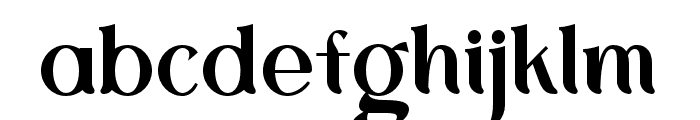 Mistont-Regular Font LOWERCASE