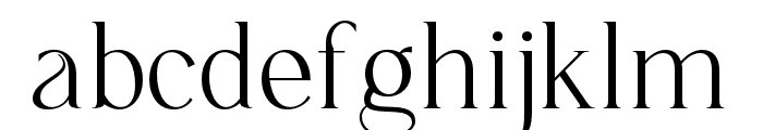 MistyMorning-Medium Font LOWERCASE