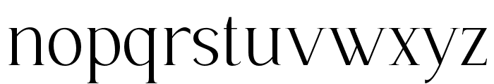 MistyMorning-Medium Font LOWERCASE