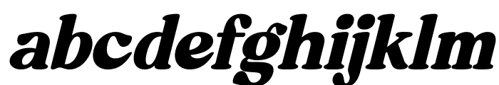 Mistys Relrica Italic Font LOWERCASE