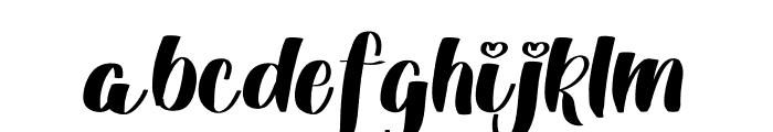 Misyhara Font LOWERCASE