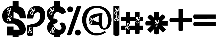 Mithana Sans Font OTHER CHARS