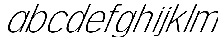 Mitico regular Font LOWERCASE