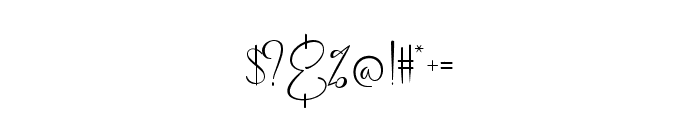 Mitogen Signature Font OTHER CHARS