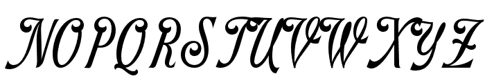 Mitograph-Regular Font UPPERCASE