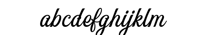 Mitograph-Regular Font LOWERCASE