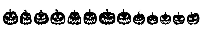 Mitoos Halloween Font LOWERCASE