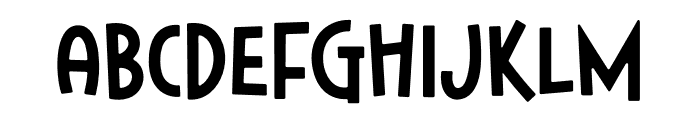 Mixed Notes Font UPPERCASE
