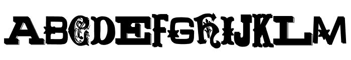 Mixy Frost CF Font UPPERCASE