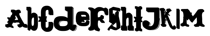 Mixy Frost CF Font LOWERCASE