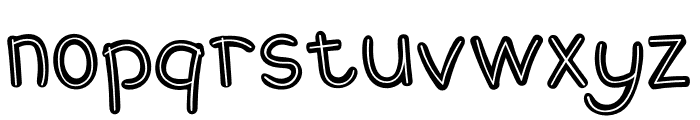 Mixy Missy Inline Font LOWERCASE