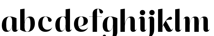 Miyanih Font LOWERCASE