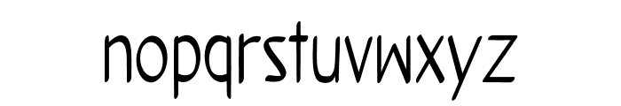 Mizzing Font LOWERCASE