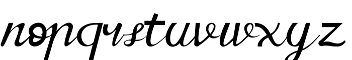 Mletre Font LOWERCASE