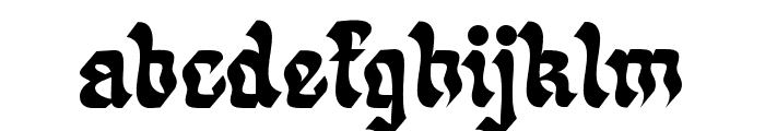 Mleyoth-Regular Font LOWERCASE