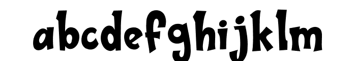 Mobig Font LOWERCASE