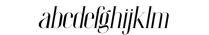 Mobilen Display Italic FONT