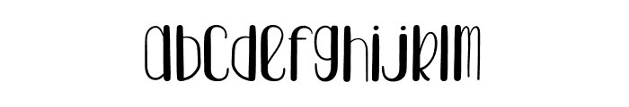 Mocapuccino Font LOWERCASE