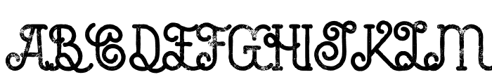 Mocca Grunge Font UPPERCASE