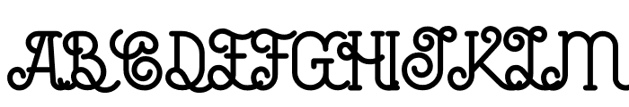 Mocca Regular Font UPPERCASE