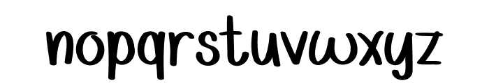 Moccalatte Font LOWERCASE