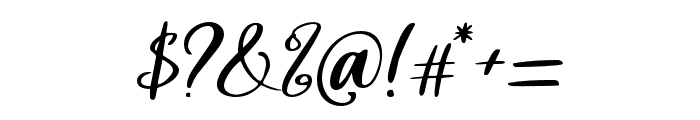 Moccata-Regular Font OTHER CHARS