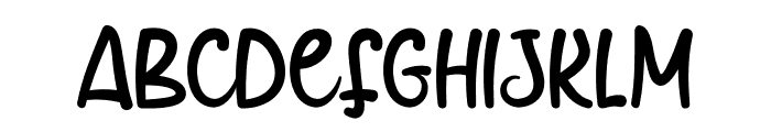 MochaCake Font UPPERCASE