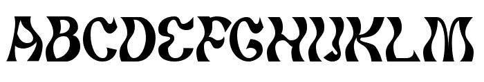 Mochaik Regular Font UPPERCASE