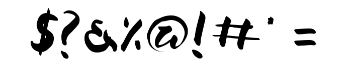 Mochimochi-Bold Font OTHER CHARS