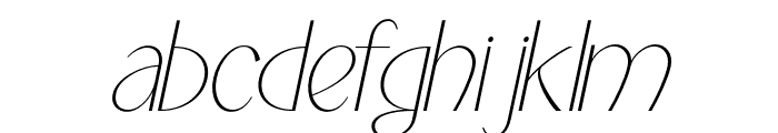 Mochira Thin Italic FONT