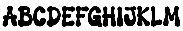 Moci-Regular Font UPPERCASE