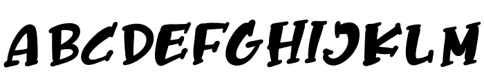 Mockey Smart Italic Font LOWERCASE