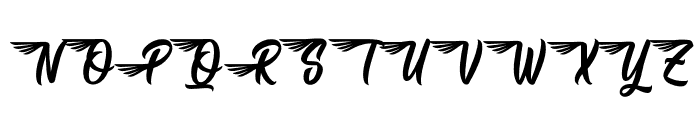 Mocking Bird Font UPPERCASE