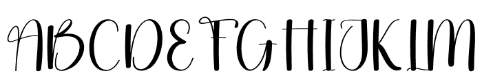 Mocking Font UPPERCASE