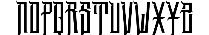 Mockrim-Regular Font UPPERCASE