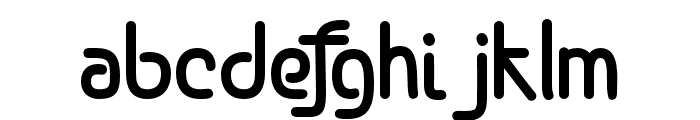 Mocthae-Regular Font LOWERCASE