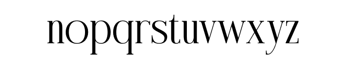 Modasite Font LOWERCASE