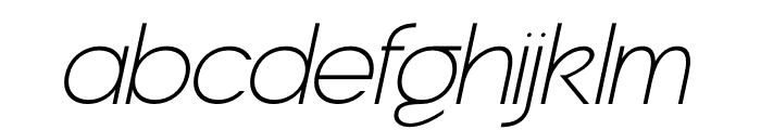 Moderan Italic FONT