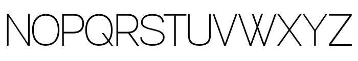 Moderan Regular Font UPPERCASE